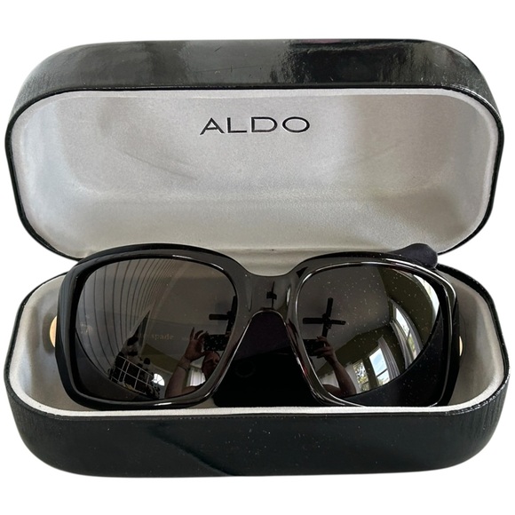 Kate Spade Black Oversized Sunglasses - Picture 13 of 14